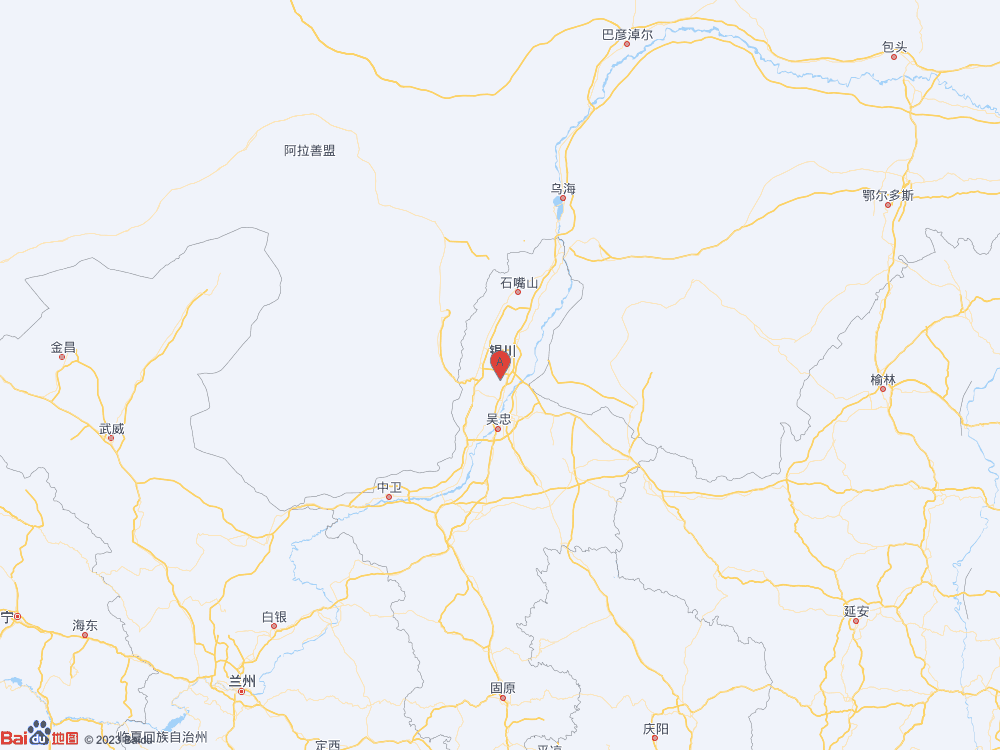 寧夏銀川市永寧縣發生4.8級地震