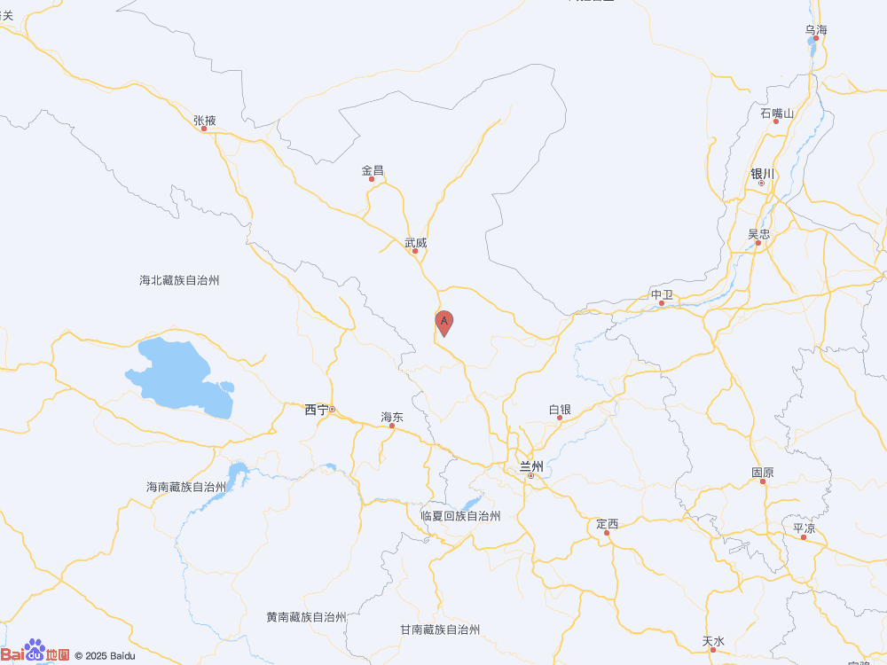 甘肅武威市古浪縣（北緯37.27度，東經(jīng)102.94度）發(fā)生3.0級(jí)地震