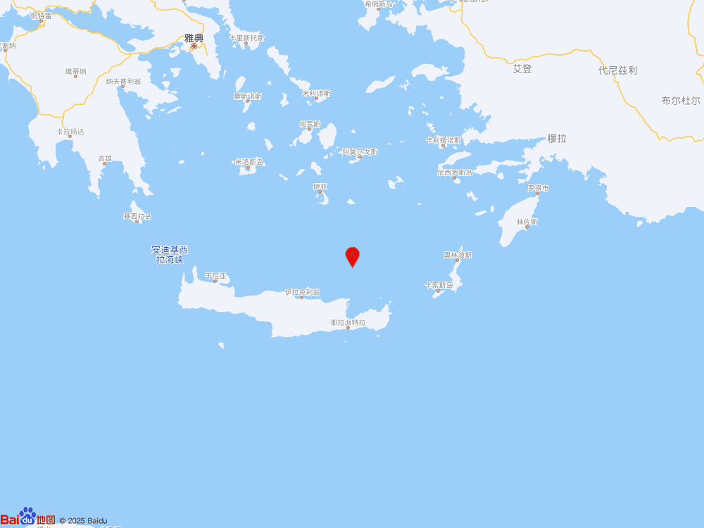 愛琴海發生6.2級地震