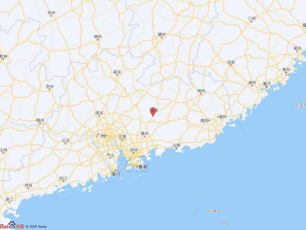 廣東河源市源城區發生3.0級地震