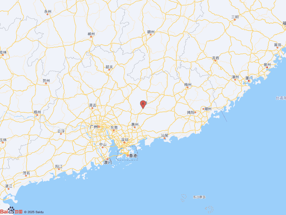 廣東河源市源城區發生3.5級地震