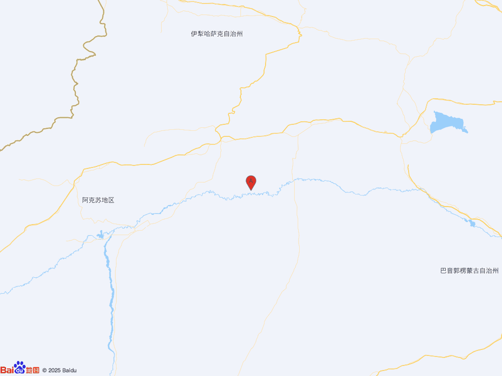 新疆阿克蘇地區(qū)庫(kù)車市發(fā)生3.2級(jí)地震