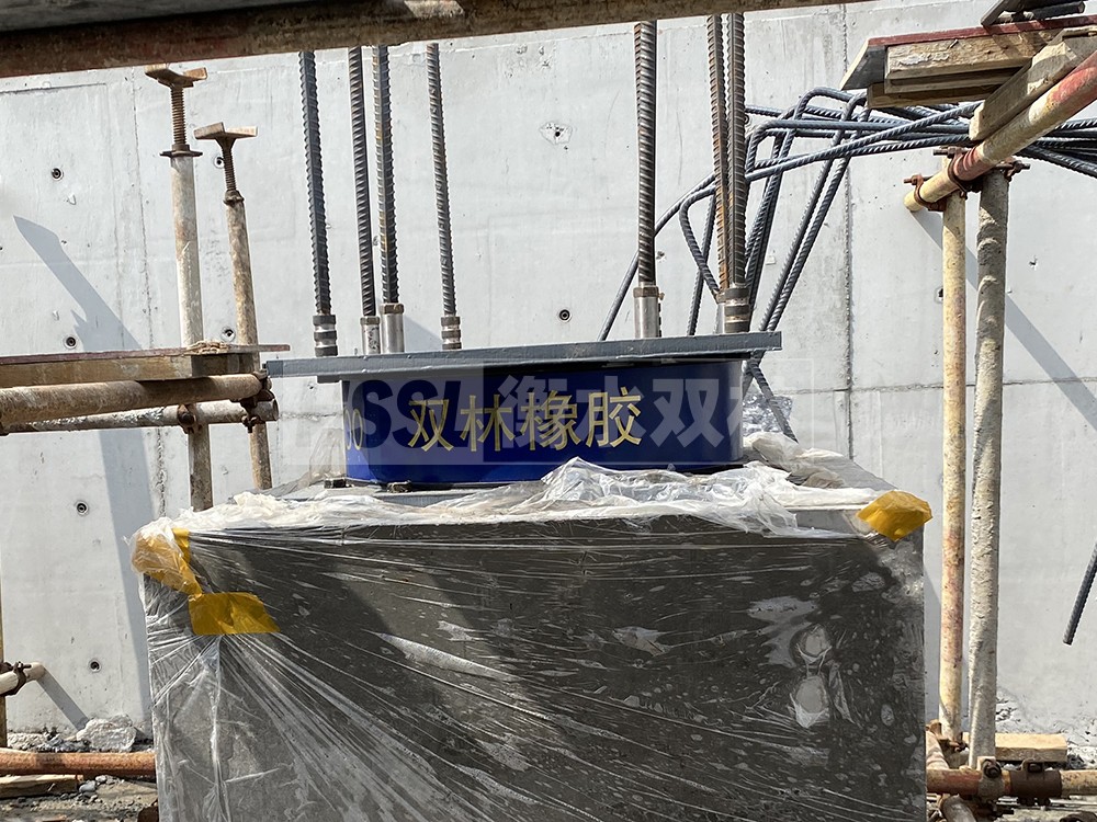 建筑隔震支座LRB650-Ⅱ源頭工廠 600的隔震支座源頭工廠 高阻尼橡膠支座HDR